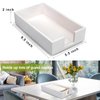 Guest Paper Towels Holder for Bathroom Flat Napkin Holder Tray White Wooden Napkin Holder Tray for Table Countertop Modern Napkin Holder Basket Kitchen Towel Dispenser Wood Napkin Holder Caddy