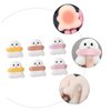 PACKOVE 6Pcs Facial Powder Sponge Dual Use Makeup for Cream and Durable Blending Sponges Skin Tones for Application and Easy