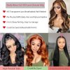 BELIANA 34 Inch Lace Front Wigs Human Hair Body Wave 5x5 HD Lace Closure Wigs Human Hair Pre Plucked 180% Density Glueless Wigs For Black Women Human Hair (Body Wave Wig, 34 Inch)