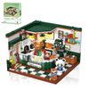 Hallisun Friends House Building Block Set, Bear Cafe Shop Business City View Small Brick Model, Mini Construction Toy, Hobbies Christmas Birthday Gift for Teens Children Kids Boys Girls 6+, 527pcs