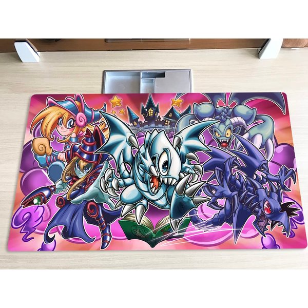 New Mlikemat Playmat Swordsoul of Mo Ye Swordsoul Supreme Sovereign TCG CCG Trading Card Game Mat No Zones + Free Bag (ZD039-880-K-No Zones)