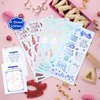 100 PCS Bride Metallic Tattoos, 4 Sheets Bride Glitter Temporary Tattoos, Cheers Bachelorette Tattoos, Bachelorette Party Decorations, Bridesmaid Favor