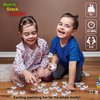 AMIGO Games Clack! Categories - Exciting Kids Magnetic Stacking Game for 2-8 players Ages 7+ | Fun, Educational, & Fast-Paced Family Game