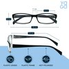 Yogo Vision Reading Glasses 5 Pairs Fashion Ladies Quality Designed Spring Hinge Readers for Women +1