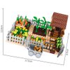 General Jim's Country Garden Farm House Working Fields Building Blocks Toy Bricks Building Set with Accessories Fun Set for Teens and Adults