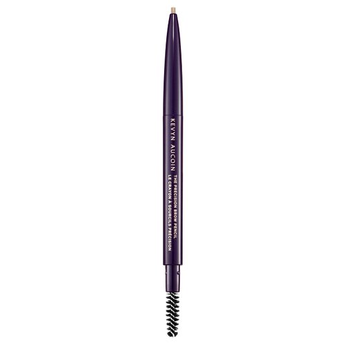 Kevyn Aucoin The Precision Brow Pencil, Ash Blonde: Ultra slim, thin and strong. Retractable plus spoolie brush. Pro makeup artist go to. Sculpt, define and shape eyebrows. Stay put, smudge-proof.