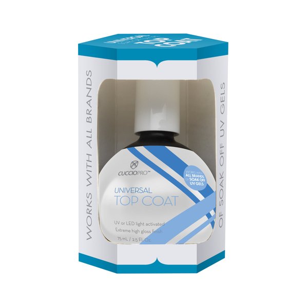 Cuccio Professional Universal Soak Off UV Gel - Topcoat 75ml