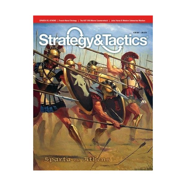 DG: Strategy & Tactics Magazine #286, with Sparta vs. Athens Boardgame