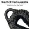 4 Feet Bungee Dock Line Mooring Rope 2-Pack for Docking with Stainless Steel Clip Accessories for Boats PWC, Built in Snubber, Kayak, Watercraft,SeaDoo,Jet Ski, Pontoon, Canoe, Power Boat