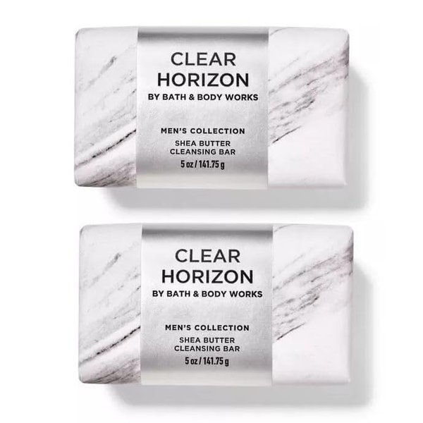 Bath Body Clear Horizon Men's Collection Cleansing Bar Soap - Pack of 2