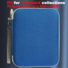 Card Case Compatible for Yoto Card Case Holder 80 Pockets Card Folder Card Binder with Zipper fit 2.3 * 3.4 inch Mini Audiobook Cards (Blue)