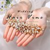 Jakawin Bride Crystal Wedding Hair Vine Gold Rhinestone Hair Piece Bridal Headpiece Hair Accessories for Women and Girls HV162