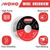 Rosin Core Solder Wire for Electrical Soldering(0.8mm/50g),By JWOWO