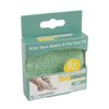 Spongeables Pedi-Scrub Foot Exfoliating Sponge with Heel Buffer and Pedicure Oil, Citron Eucalyptus, Contains Shea Butter & Tea Tree Oil, 5+ Washes, Green