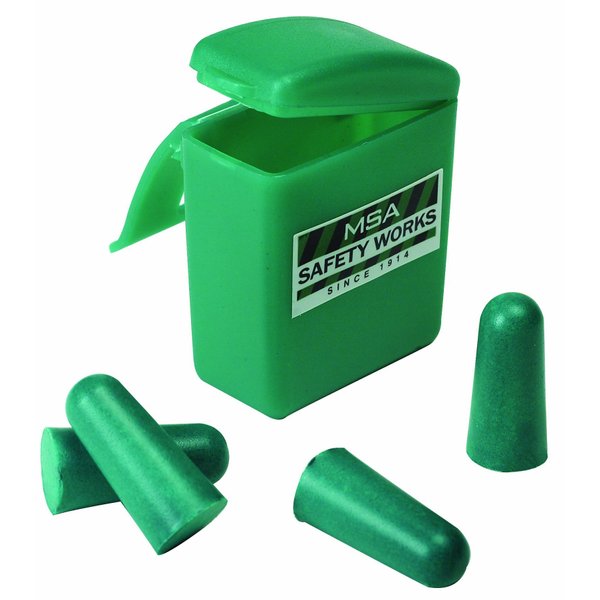 Safety Works 818074 Foam Ear Plugs with Case, 2-Pair