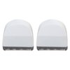 LINGSEE New Replacement Trimmer Blades for Professional Peanut Snap On Clipper/Trimmer Blade #2068-300 Compatible with Wahl Peanuts Hair Clipper (White, 2-pack)