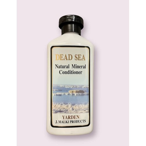 Malki Dead Sea Products Natural Mineral Conditioner | Dead Sea Conditioner for Itchy Scalp | Eczema and Psoriasis Support, Paraben Free, Softening, Detangling, and Hydrating, Itchy Scalp Conditioner
