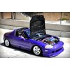 iJDMTOY Universal Fit Neo Chrome Finish JDM Quick Release Fastener Kit Compatible With Car Bumper Trunk Fender Hatch Lid