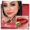 Oulac Lipstick & Lipliner Set 3PCS High Impact Lipcolor with Moisturizing Formula, Vegan Beauty, Full-Coverage Lip Color, Gift Lipstick for Women, LL08+02+PG02