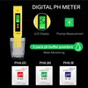 VIVOSUN Digital pH Meter, 0.01pH High Accuracy Pen Type pH Tester for Hydroponics, Household Drinking, Pool and Aquarium, UL Certified