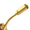 BLUEFIRE Solid Brass Jumbo Pencil Flame Gas Welding Torch Head Nozzle Upgraded Full Metal Version Fuel by MAPP MAP Pro Propane CGA600 Cylinder Bottle (Torch Only)