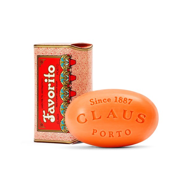 Claus Porto Favorito Red Poppy,5.3 Ounce (Pack of 1)