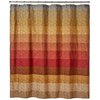 Popular Bath Shower Curtain, Miramar Collection, 70" x 72", Multicolor