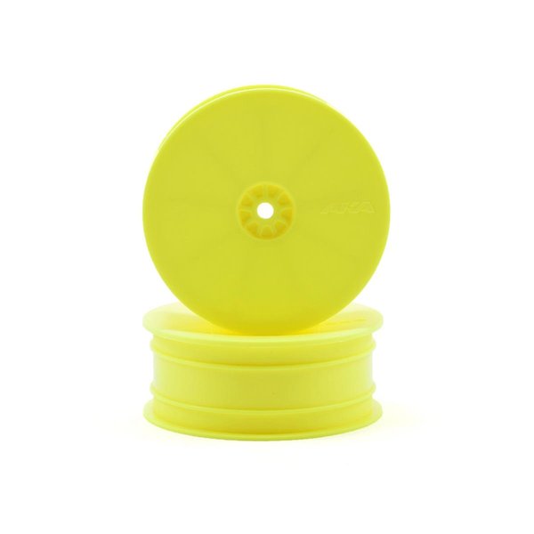AKA Products 23202Y Hexlite Racing 2WD Yellow Buggy Front Wheel, Kyosho, Scale 1:10