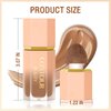 HOSAILY Liquid Contour Stick, Soft Cream Contour Makeup, Liquid Bronzer Face Concealer Matte Contouring with Cushion Applicator, Long Lasting Silky Face Contour Cream Bronzer Contouring Makeup (101)