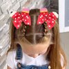 2pcs Bows Hair clip Back To School Funny Pencil Hair Clip Cute First Day of School Hair Clip Supplies