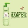 WBM Care Baby Oil-Moisturizing Baby Massage Oil|Mineral Oil Free With 100% Natural Ingredients And Vitamin E - 10 Oz