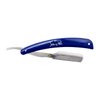 JOHNNY B. Professional Barber Straight Edge Razor, Blue