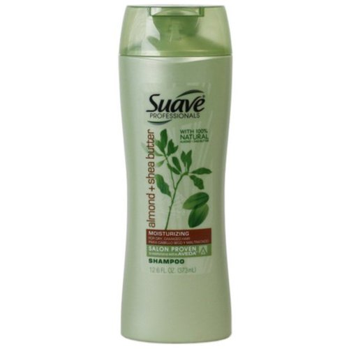 Suave Professionals Moisturizing Shampoo, Almond + Shea Butter, 12.6 oz