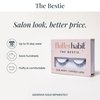 FlutterHabit The Bestie Lashes, DIY Lash Extensions [Up to 10 Day Wear], Natural & Subtle Cat-Eyed Cluster Lashes, Salon Quality Eyelashes Extensions, Natural Lashes, No Lash Glue Included