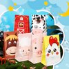 30 Pack Farm Birthday Party Supplies Kids Goodie Bags for Farm Birthday Party Farm Favor Bags Farm Animal Candy Treat Bags Barnyard Gift Bags for Farm Theme Birthday Party Baby Shower, 6 Designs