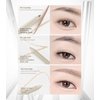 Heart Percent Dote On Mood Gel Eyeliner Pencil, Long-Lasting Waterproof Smudge Proof Smooth Retractable Eye Liner Pencil with Built-In Sharpener (03. Light Beige)