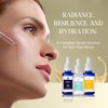 PURSONIC Anti Aging Skin Care Set of 3 - Hyaluronic Acid Serum, Retinol Serum & Vitamin C Face Serum for Women — Nourishing Hydrating Serum for Face, Smoothed Wrinkles, Dryness, Fine Lines