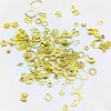 Gold Nail Art Glitter Nail Sequins Star Moon Butterfly Nail Design for Acrylic nail Nail Art Decoration Supplies for Women Girls Manicure Tip (gold)