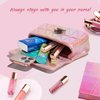 Color Nymph 16 PCS Lip Glosses Collection, Shimmery Lip Glosses for Women and Girls, Long Lasting Color Lip Gloss Set with Rich Varied Colors (Iridescent Pink)