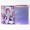 60ct (Yae Miko) 67x 92 mm Holographic Flashing Top Loading Trading Card Sleeves Deck Protector for MTG/TCG/PTCG Art Anime Printing Card Sleeves Protectors