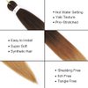 AQINBEL Braiding Hair Pre stretched 26 Inches 8 Bundles Ombre Braiding Hair Itch Free Crochet Twist Hair for Braids Yaki Texture Pre stretched Braiding Hair Extensions for Women (1B/30/27#)