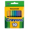 Trail maker 12 Pack Bulk Crayons | Washable Beeswax Bright Color Crayons Bulk Individual Packs, 10 Per Box, 12 Boxes Bundle Art Set Crayons for Kids, Classrooms, Restaurants