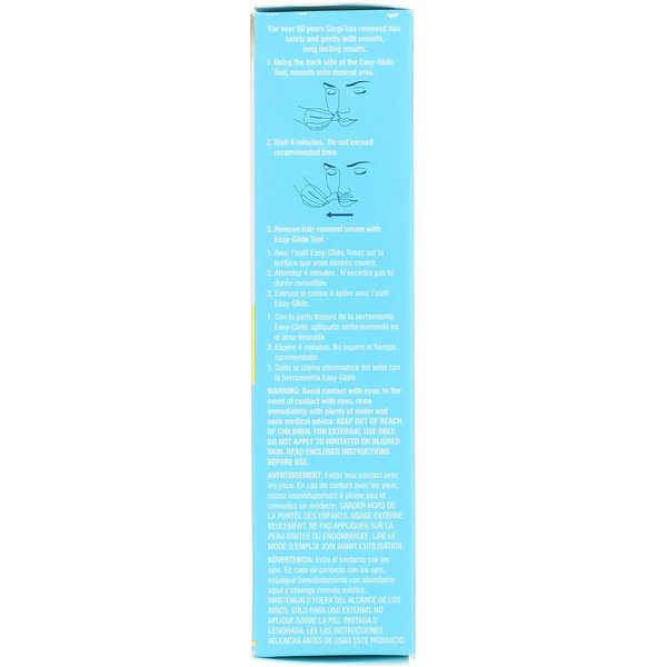 SURGI-CREAM Facial Hair Removal Cream 1 oz (Pack of 4)