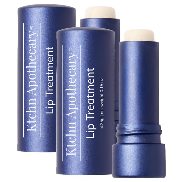100% Natural Ultra-Hydrating Lip Balm | Lip Moisturizer + Conditioner-in-1 | Handcrafted with Shea Butter | Hydrate + Soften Dry or Chapped Lips | Silky Smooth, Never Waxy | Men & Women | Pack of 2