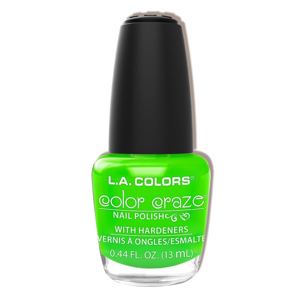 L.A. COLORS Color Craze Nail Polish, Mint, 0.44 fl. oz, (CNP506)