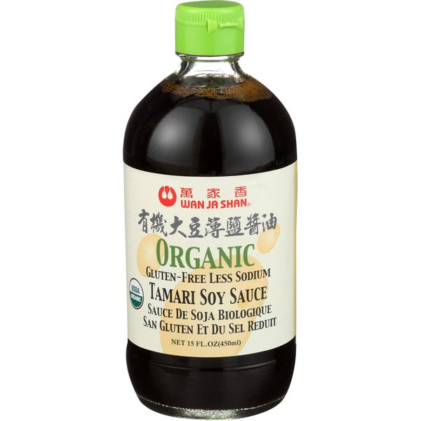 WAN JA SHAN Organic Tamari Soy Sauce, 15 FZ