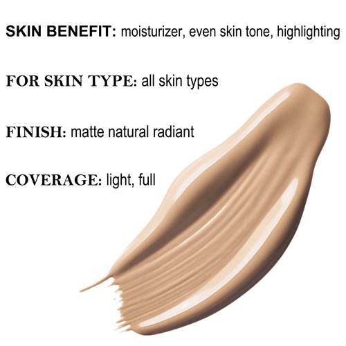 Boobeen Glow BB Cream, Color Correcting Cream, Foundation&Concealer Makeup Full Coverage Tinted Moisturizer Hydrating BB Cream for Oily Skin, Smooths&Evens Skin Tone