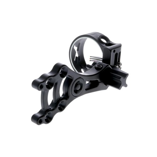 TRUGLO Storm 0.019 3 TFO Pin Ambidextrous Black Bow Sight with Rheostat Light (TG3013B)