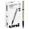 Uniball Deluxe Rollerball Pen - 12 Black Pens, 0.7mm Fine Point Roller Pens - School & Office Supplies, Ink Pens, Teacher Pens, Smooth Writing Pens - Back to School