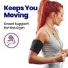 ARMSTRONG AMERIKA Bicep Tendonitis Brace, Bicep Band & Upper Arm Compression Sleeve | Triceps & Biceps Muscle Support For Upper Arm Tendonitis Pain Relief Or Bicep Strains (S/M Bicep 6 to 10")